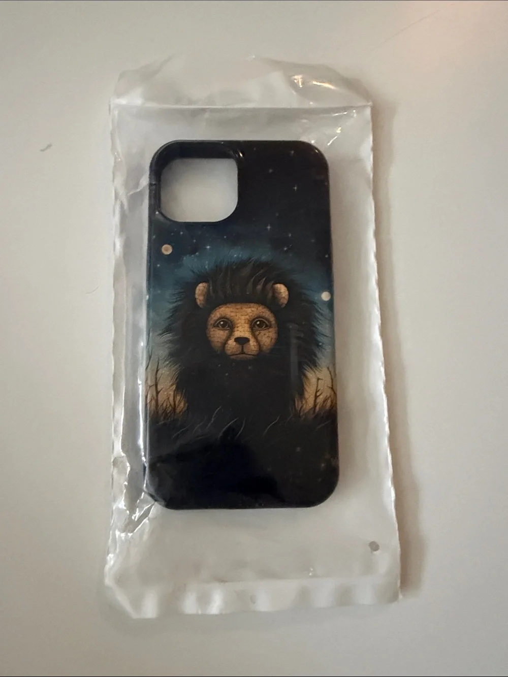 Black Lion Graphic Phone Case - Unbranded Stylish Protection